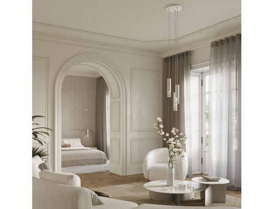 SOLLUX LIGHTING - Applique liro blanc