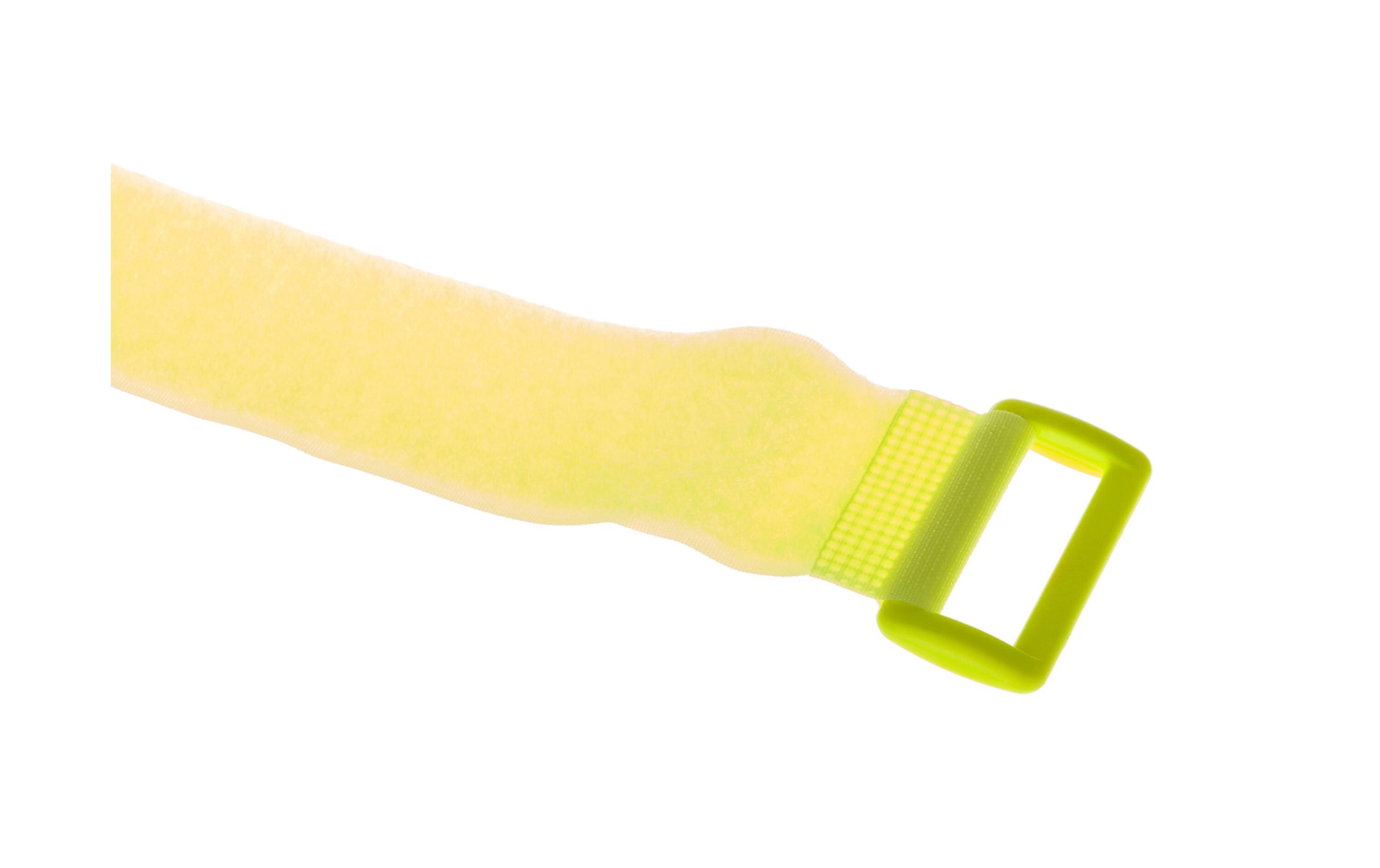 Schlaufenband FAST-VSTRAP 38 x 600 mm, GelbKlettverschlussgurt