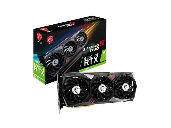 [OUTLET] - MSI NVIDIA® GeForce® RTX 3070 GAMING Z TRIO 8G LHR - Grafikkort - GF RTX 3070 - 8 GB GDDR6 - PCIe 4.0 - HDMI, 3 x DisplayPort - LHR