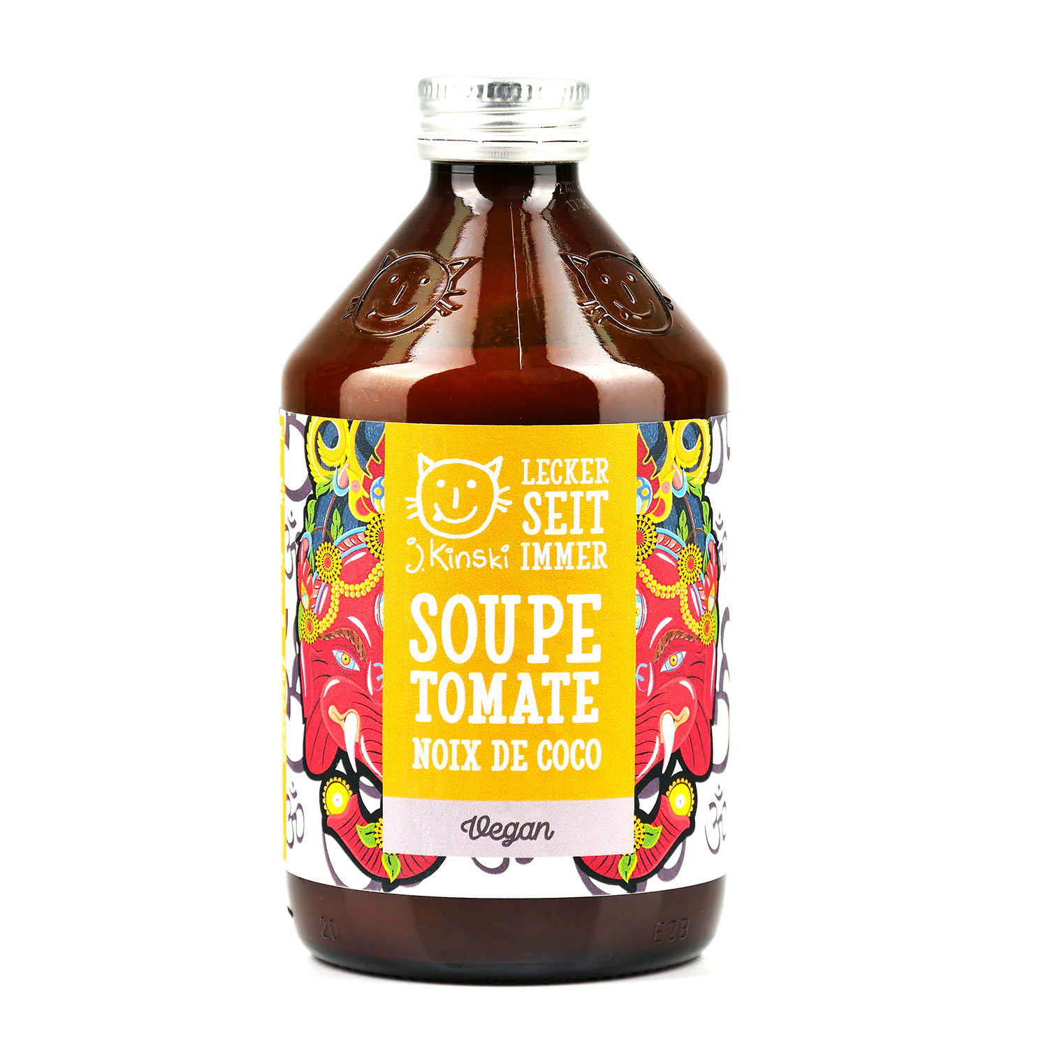 Bouillon noix de coco tomate vegan bio