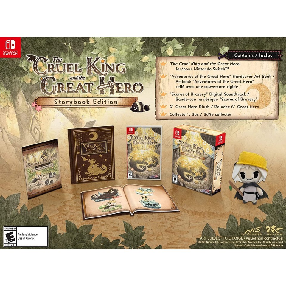 The Cruel King and the Great Hero (Storybook Edition) (import)- Nintendo Switch