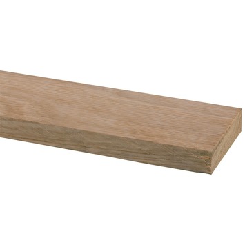 Lat eiken geschaafd 12 x 44 mm 240 cm
