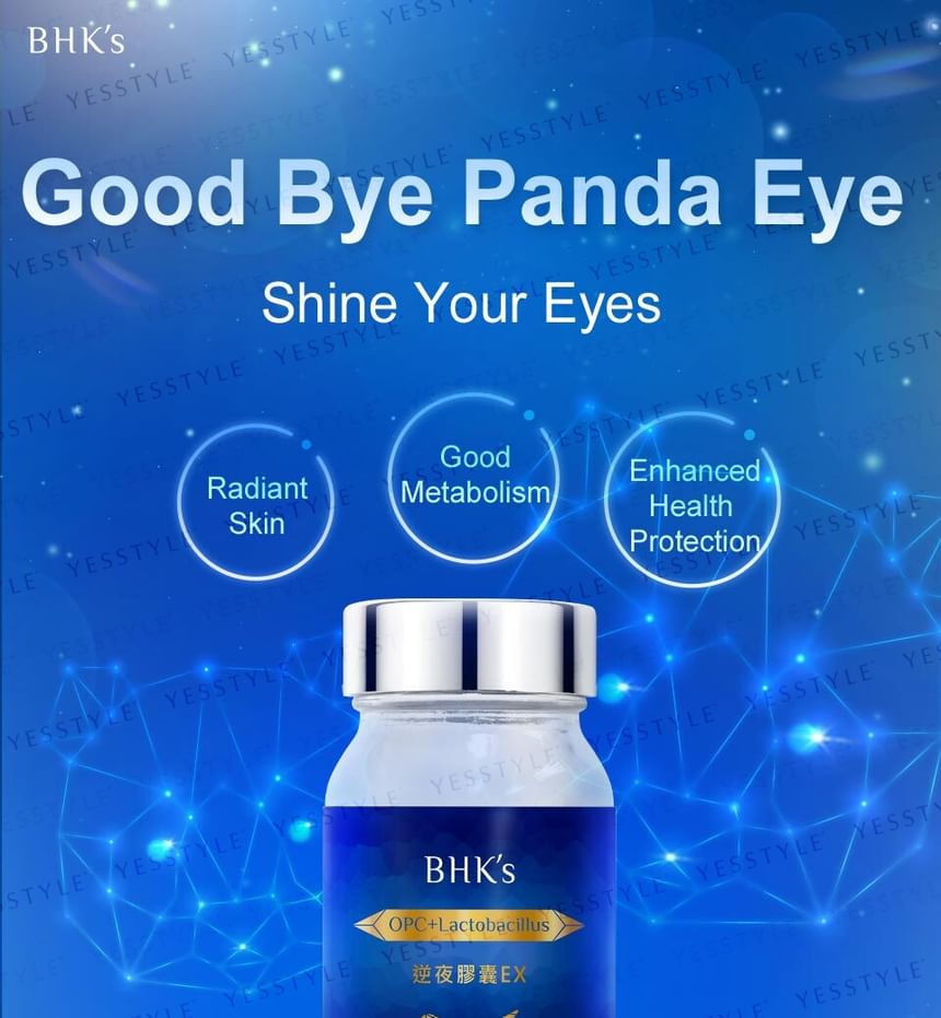 BHK's - Black Eye Ex+ OPC + Lactobacillus Veg Capsule