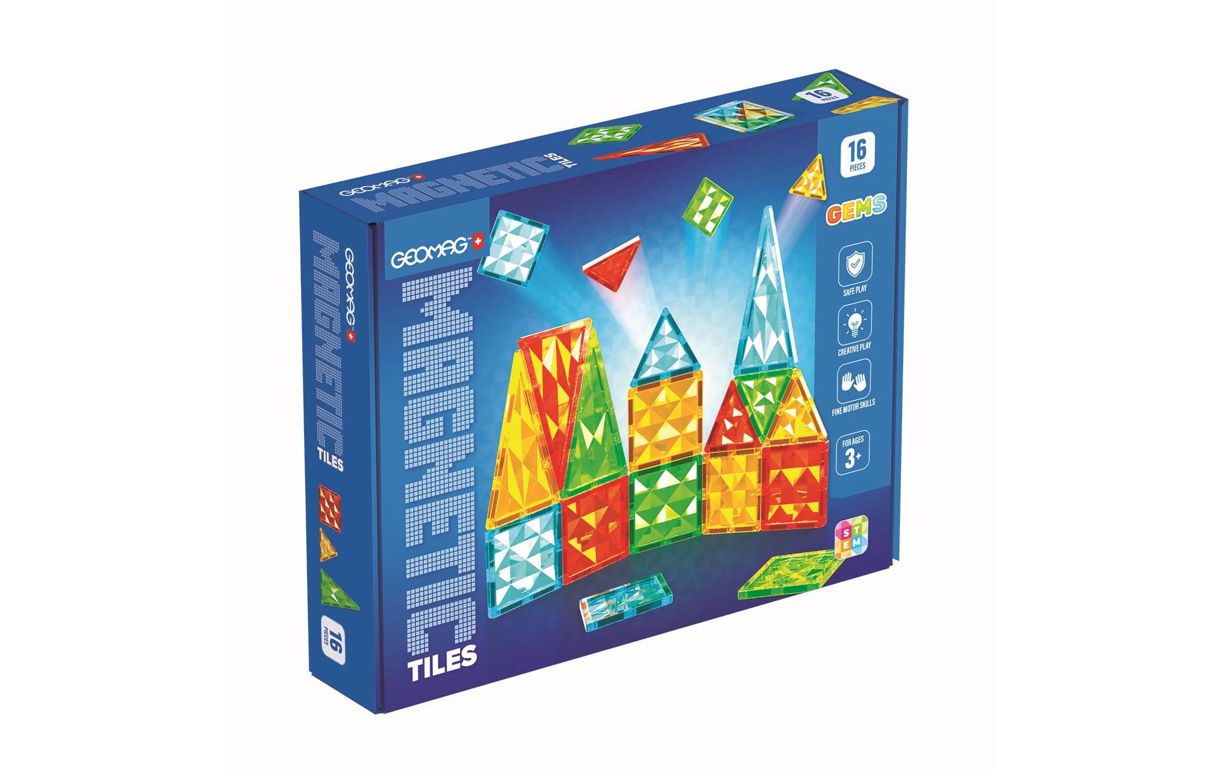 Magnetic Tiles Gems 16 TeileBaukaste
