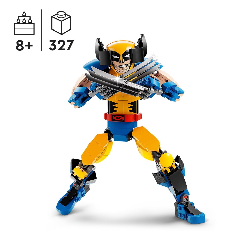 LEGO Super Heroes - Byg selv-figur af Wolverine (76257)