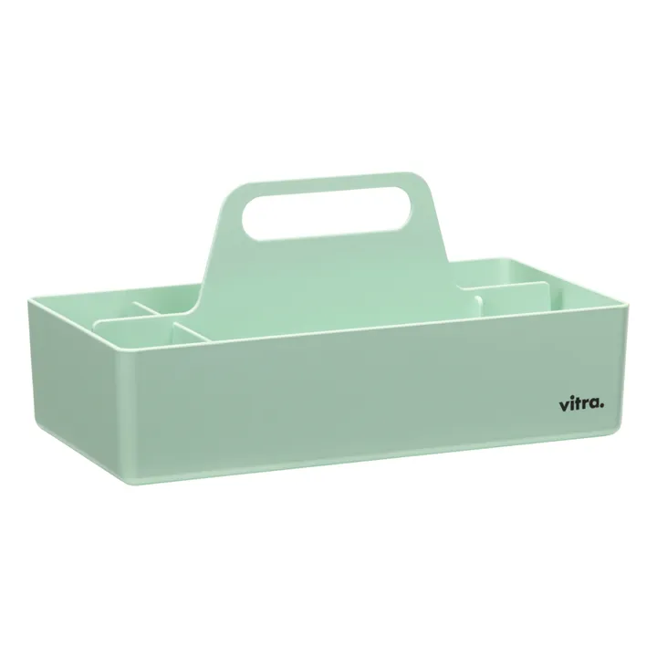 Vitra Rangement Toolbox en plastique recyclé - Arik Levy | Vert Menthe
