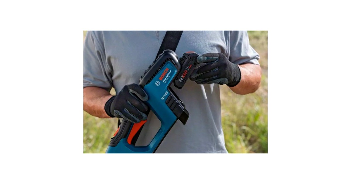 BoschGFR 18V-23 Professional accubosmaaier grastrimmer  (Blauw/zwart, Accu en oplader niet inbegrepen)