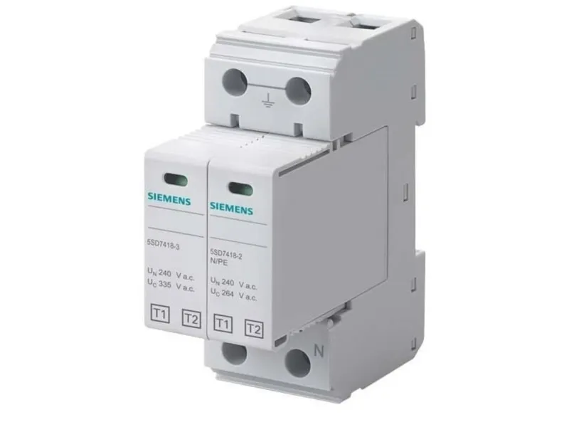 Siemens 5SD74122 5SD7412-2 Overspændingsbeskyttelse afleder 50 kA 1 stk
