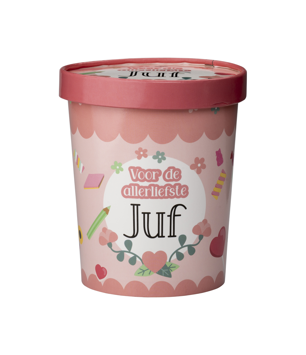 Snoepbakje Juf 12cm