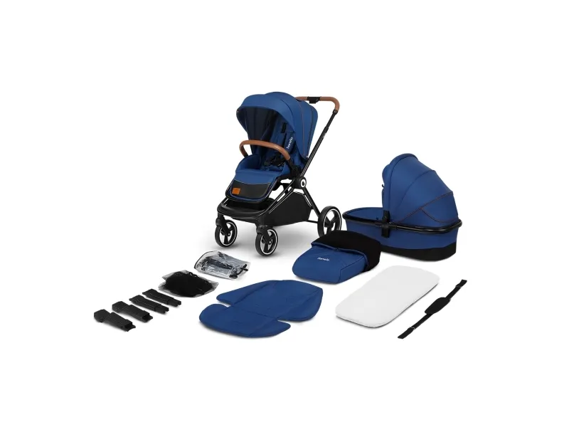 Lionelo 2In1 Strollers - Lo-Mika 2 In 1 Blue Navy