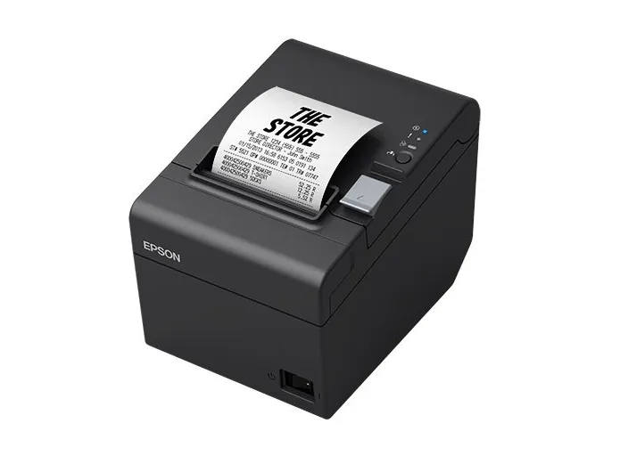 Epson TM T20III - Kvitteringsprinter - termisk linje - Rulle (7,95 cm) - 203 x 203 dpi - op til 250 mm/sek. - USB 2.0, seriel - skærer - sort