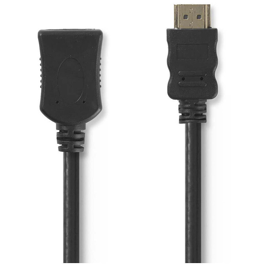 NEDIS Rallonge HDMI haute vitesse avec Ethernet Noir (5 mètres)
