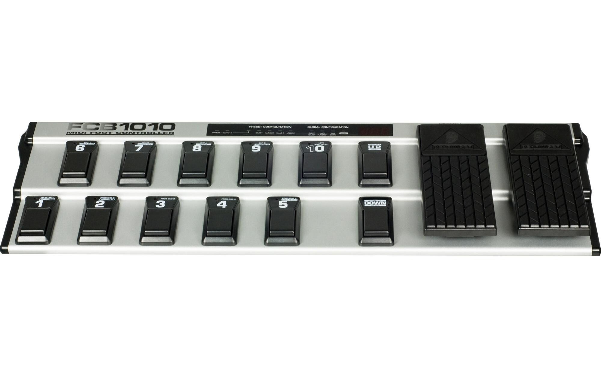 Fusscontroller FCB1010<br>USB/MIDI-Pad-Controller