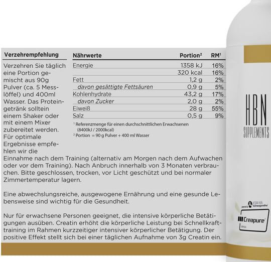 HBN Supplements - Postworkout Complex unisex