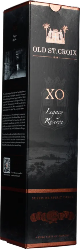 OLD ST. CROIX XO LEGACY RESERVE RUM 70CL