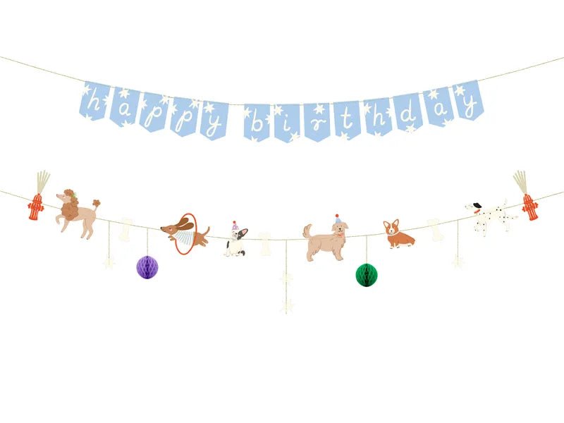 Happy Birthday Letterslinger Honden 2,1m