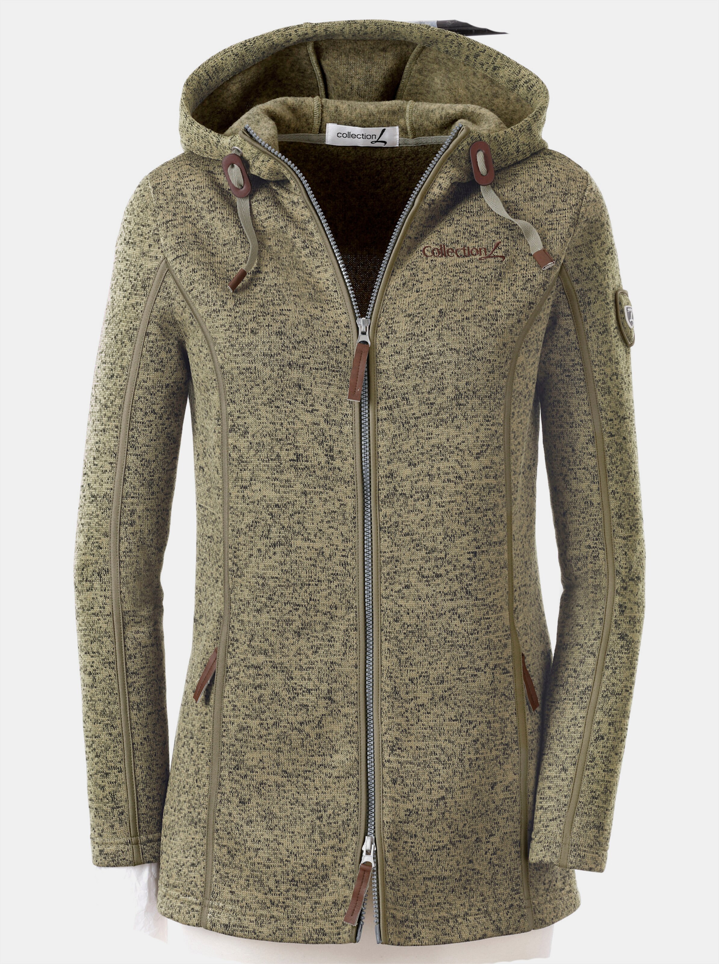 Kapuzenfleecejacke
