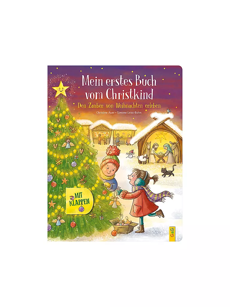 G & G VERLAG Mein erstes Buch vom Christkind – mit Klappen keine Farbe