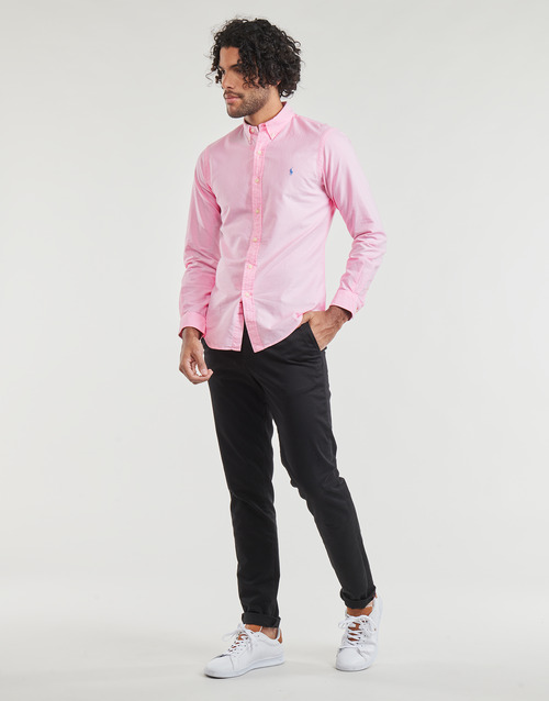 Polo Ralph Lauren - CHEMISE AJUSTEE SLIM FIT EN OXFORD LEGER Rosa / Carmel / Pink