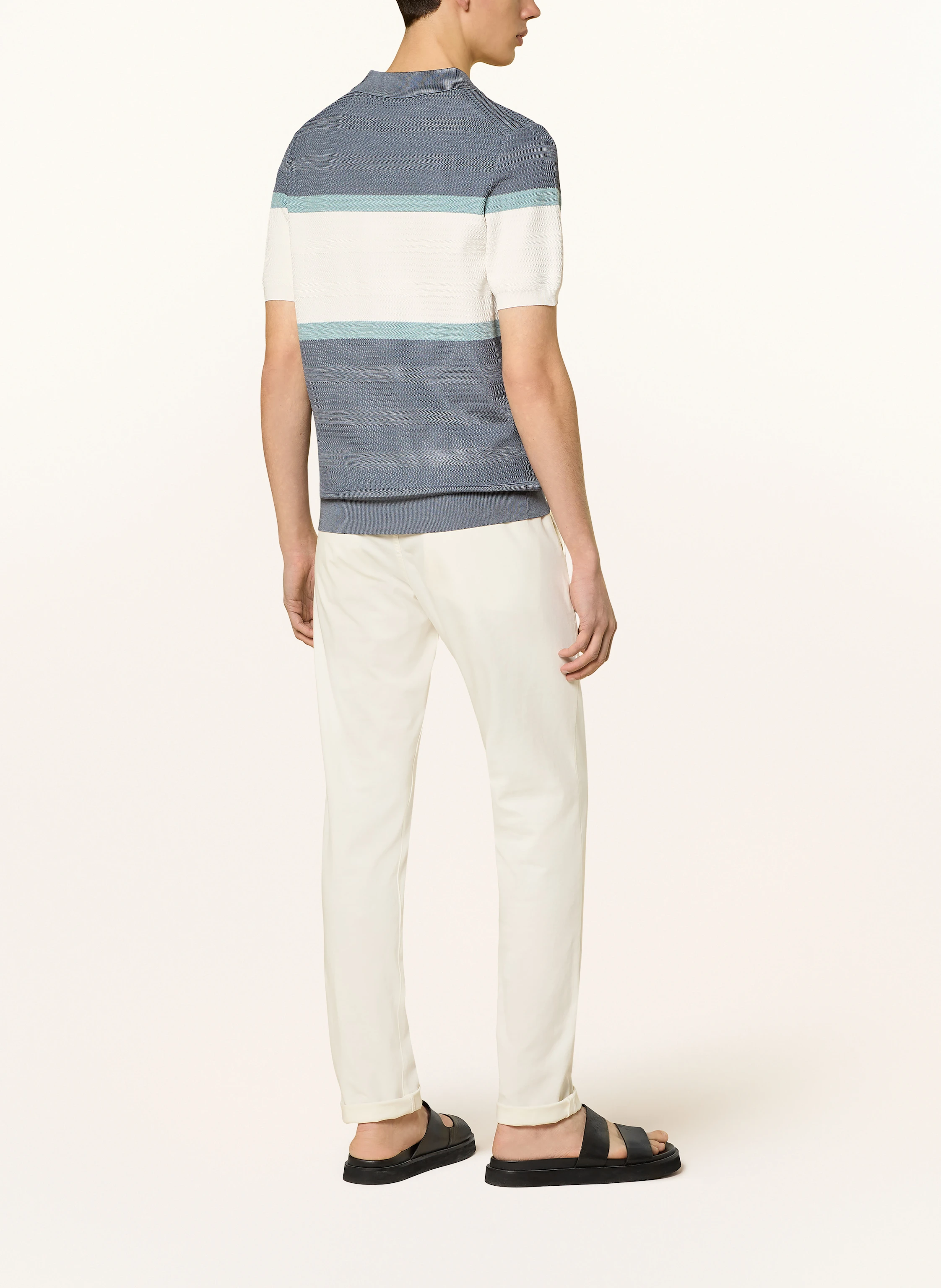 REISS Strick-Poloshirt JEFFERSON