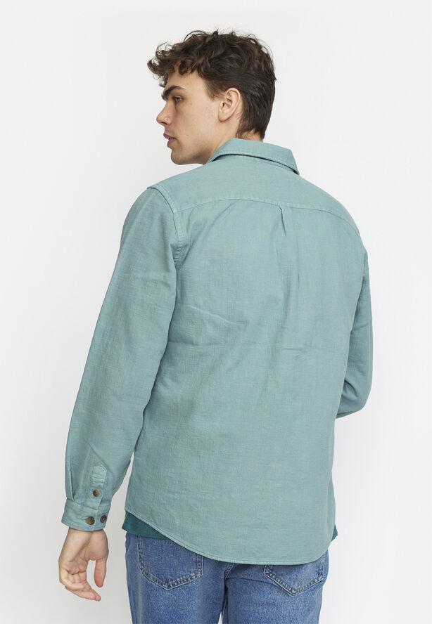RVLT - Revolution Casual Shirt Dustgreen
