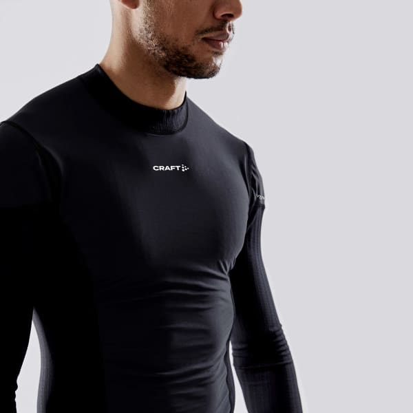 Sous vêtement vélo CRAFT ACTIVE EXTREME X WIND LS BLACK/GRANITE