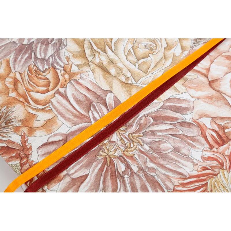Rhodia collection ORANGE Botanique - Goalbook souple A5 dot, 240 pages - Amaranthe