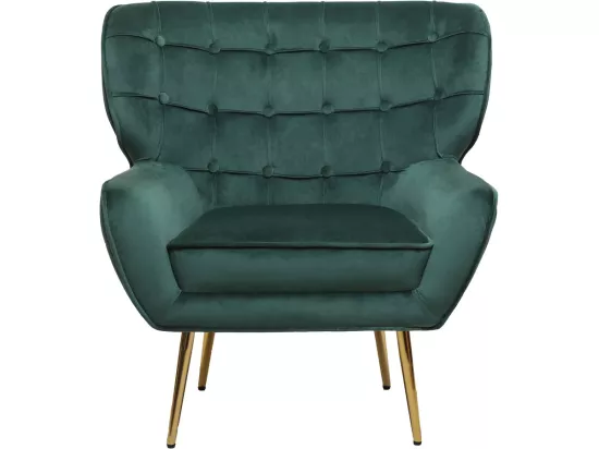 Fauteuil en velours 
