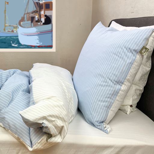 By Skagen Lise Sengelinned, Light Blue, 140x220 cm