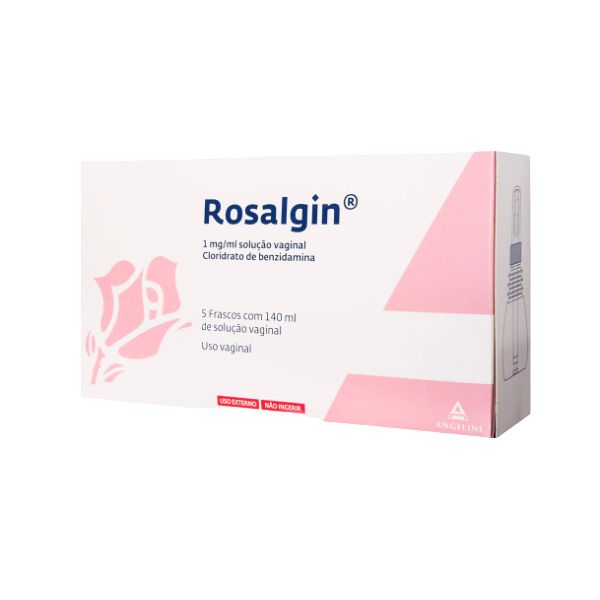 Rosalgin Solução Vaginal 1mg/ml 5 Unidades