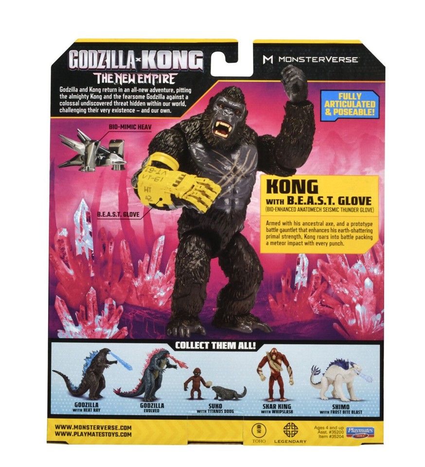 MonsterVerse - Kong W Arm Brace Armor 15 cm