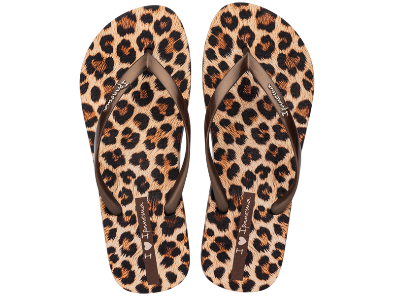 Animal Print Teenslippers