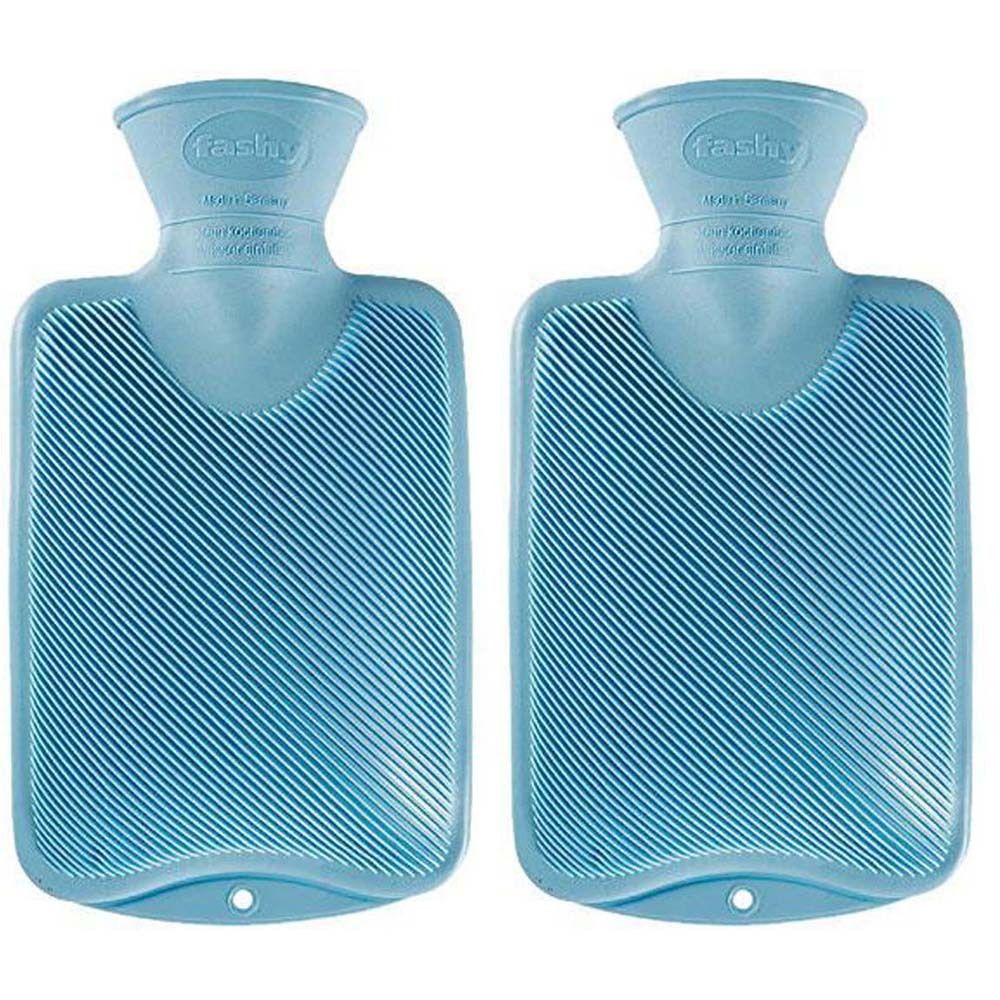 fashy Kinderwärmflasche Halblamelle hellblau