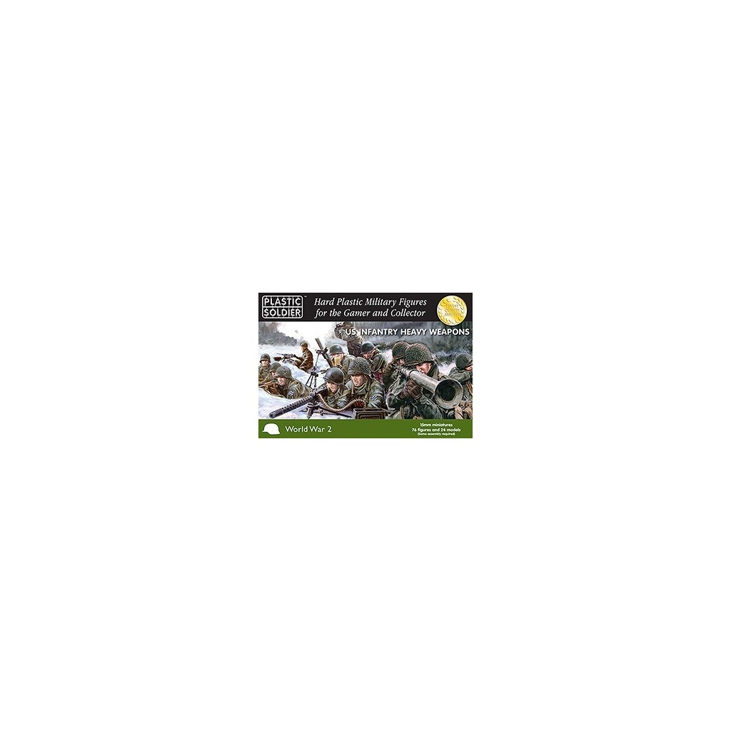 15mm WW2 Late War US Infantry Heavy Weapons1944-45