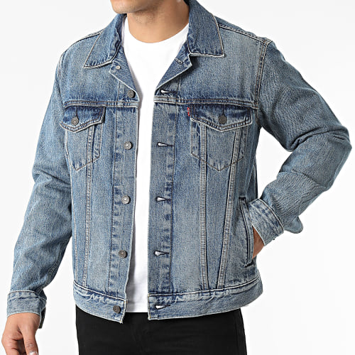 Veste Jean Trucker 72334 Bleu Denim