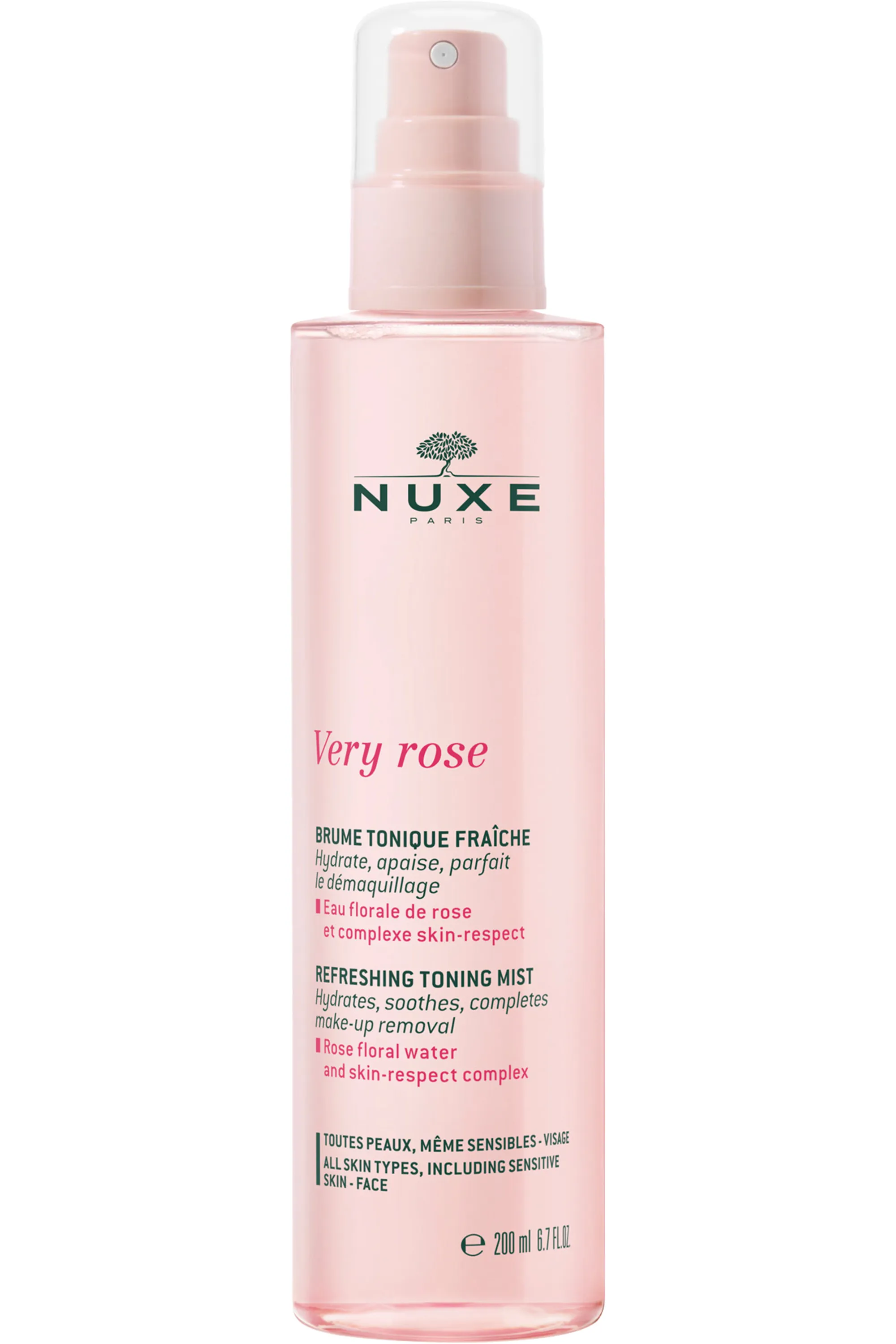 Nuxe Brume tonique fraîche Very Rose-200 ml