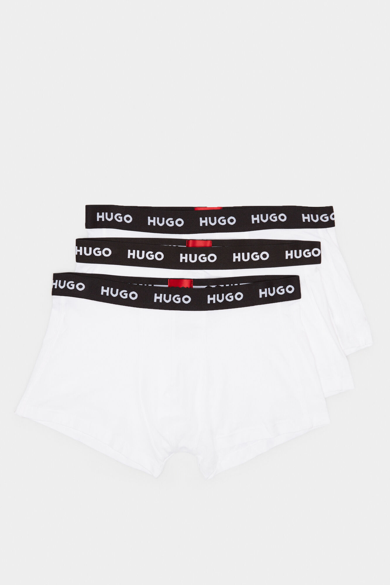 Conjunto de três peças de roupa íntima - branca
