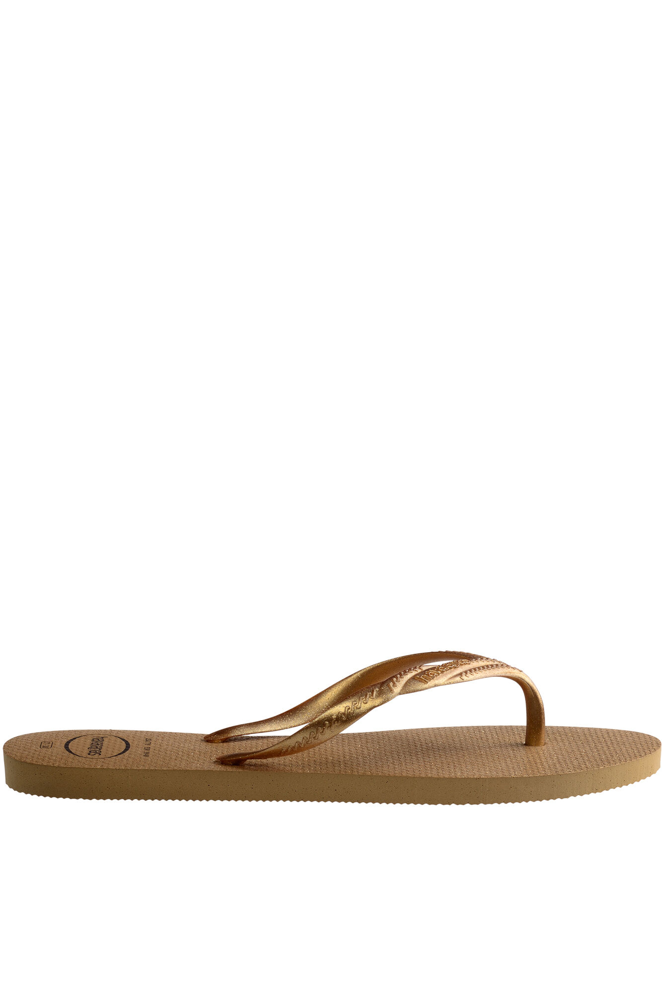 Chinelo Hav. Fantasia Gloss - amarelo