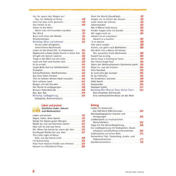 Helbling Verlag Sim Sala Sing Das Liederbuch D