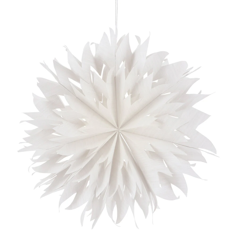 Bahne Interior  Foldbar stjerne m.LED lys, hvid - D:30 cm.