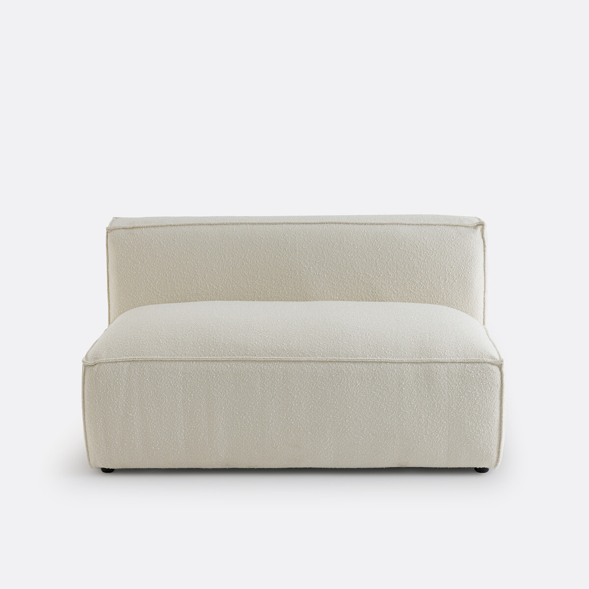 LA REDOUTE INTERIORS<br>Banco modular, 2 zit, boucle, Seven