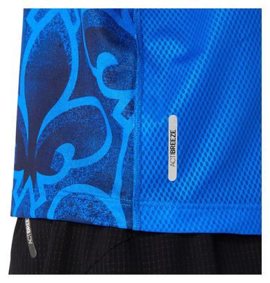 Débardeur Femme Asics Nations Run Paris Bleu