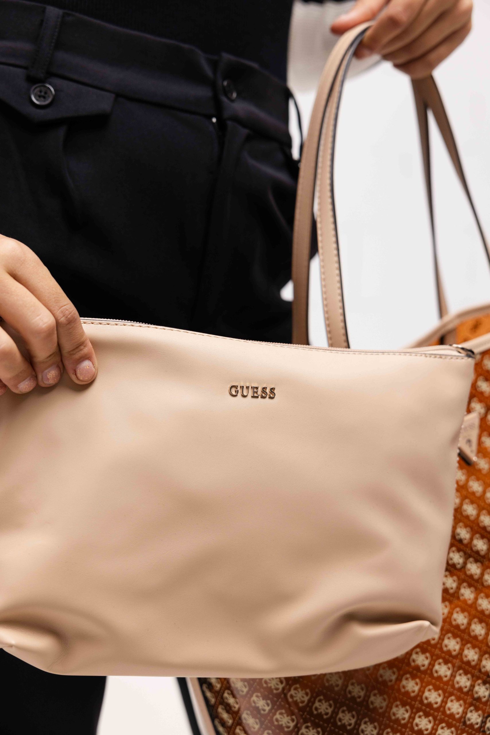 Guess Tuana Grote Tas Dames Bruin