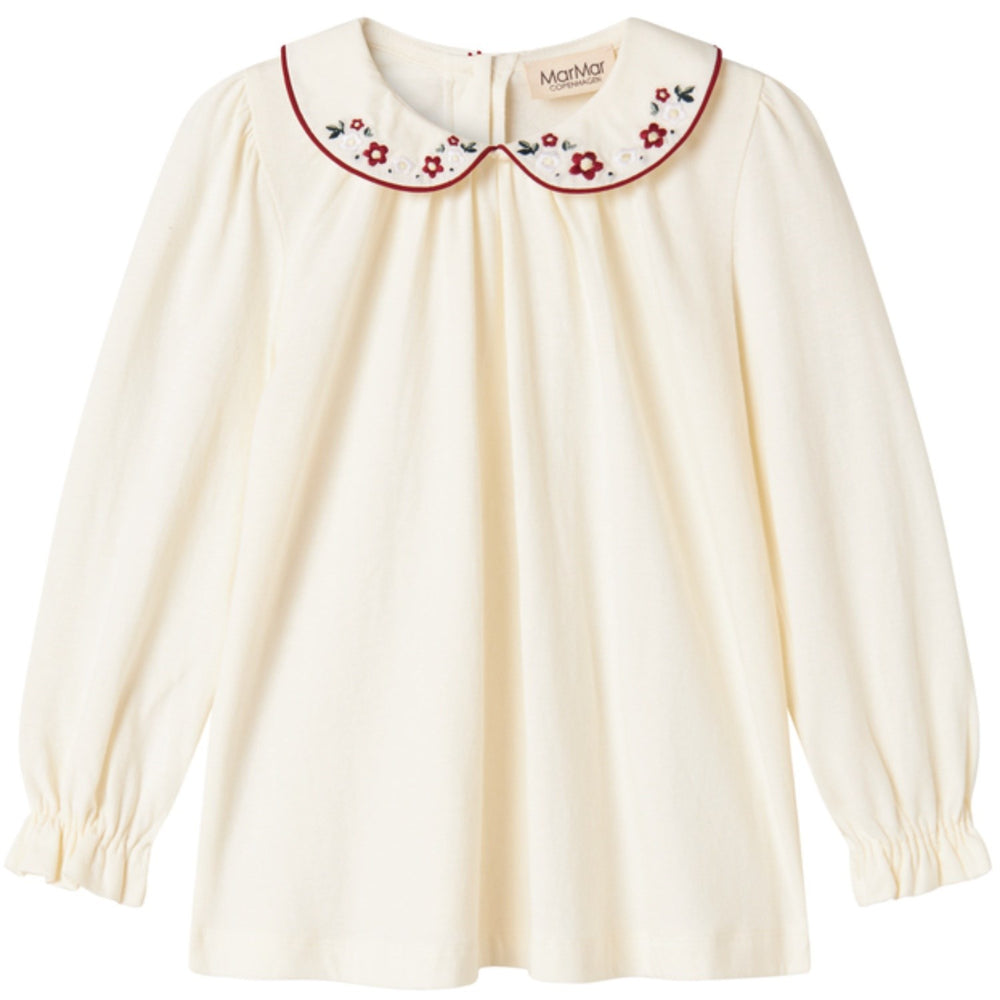 Køb MarMar Modal Fine Gentle White Tielle Bluse
