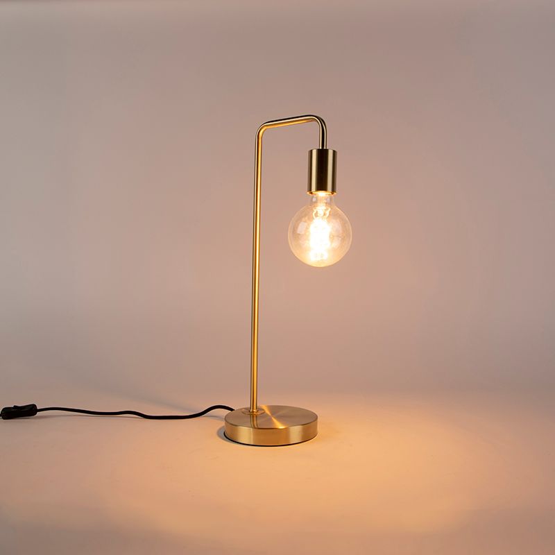 Art Deco tafellamp messing - Facil