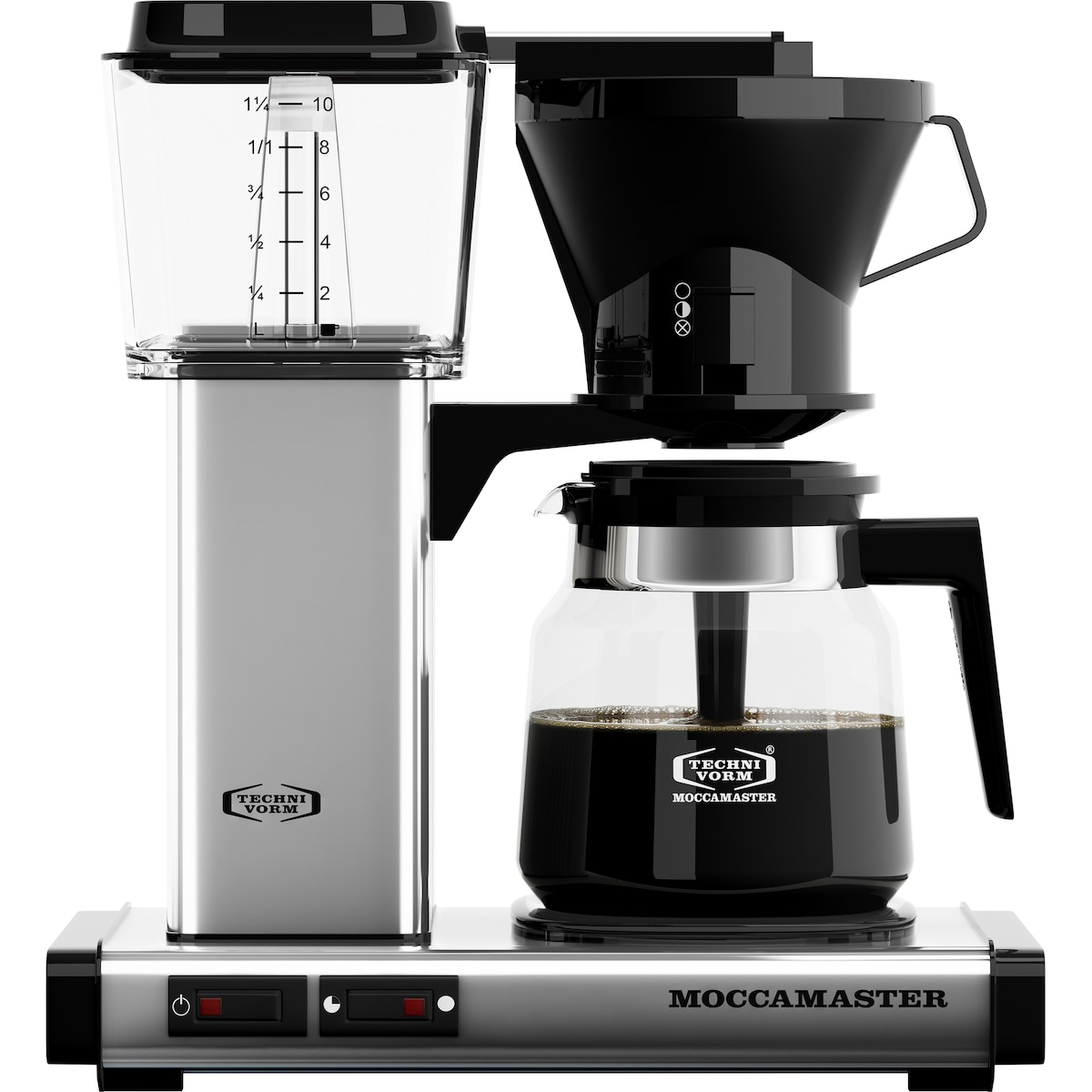 Moccamaster Manual kaffetrakter 53702 (sølv)