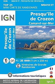 IGN - M0418ET MINI PREQU'ILE DE CROZON