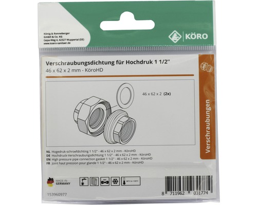 HD-ring 46 x 62 x 2 mm 1 1/2