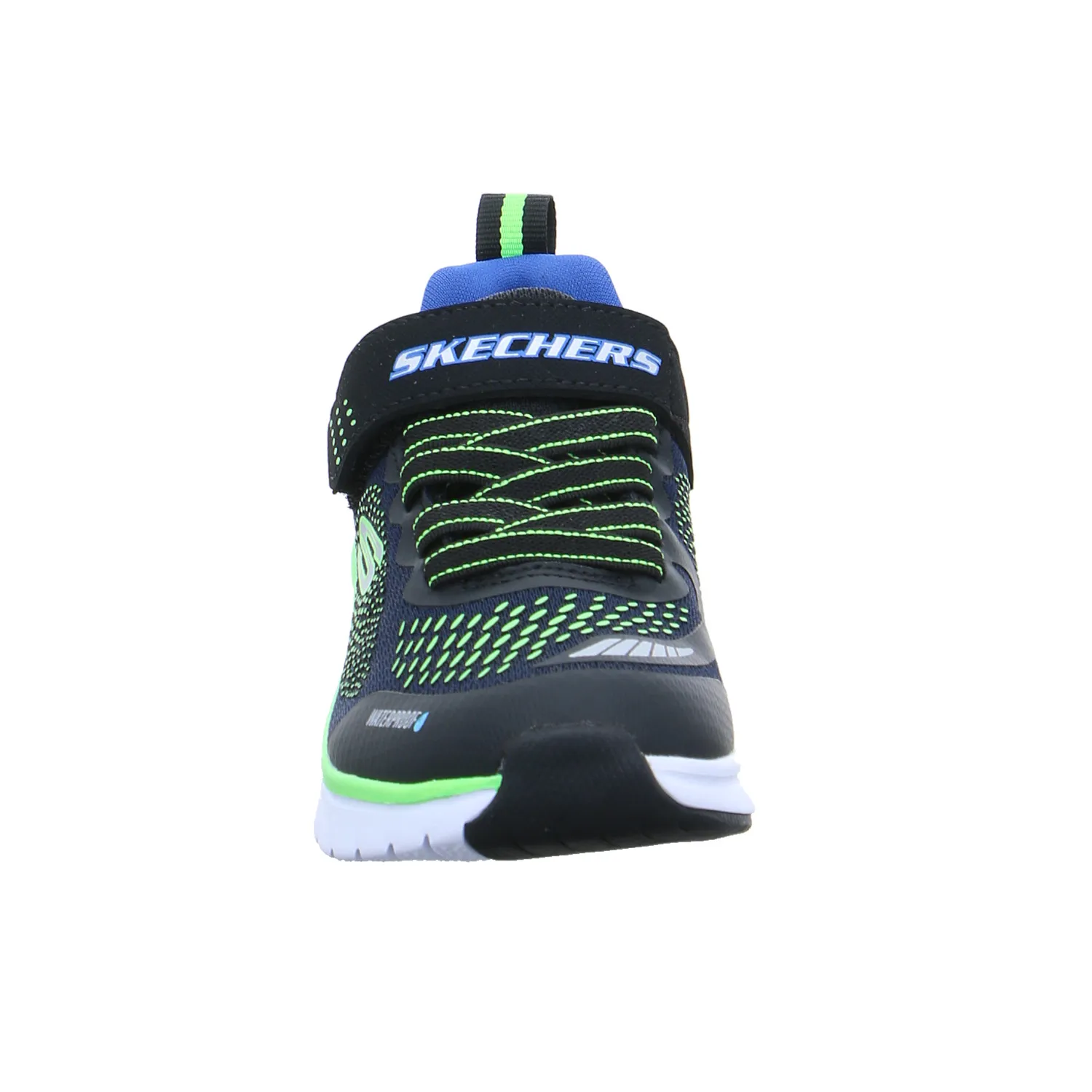 SKECHERS Kleinkinder-Sport -Halbschuh Blau Textil  Sneaker Waterproof