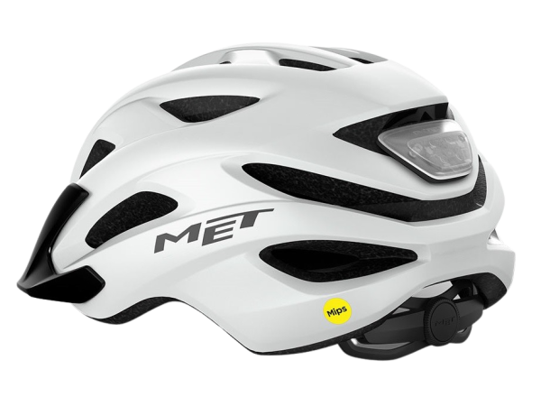 MET Crossover MIPS Cykelhjelm, Matt White